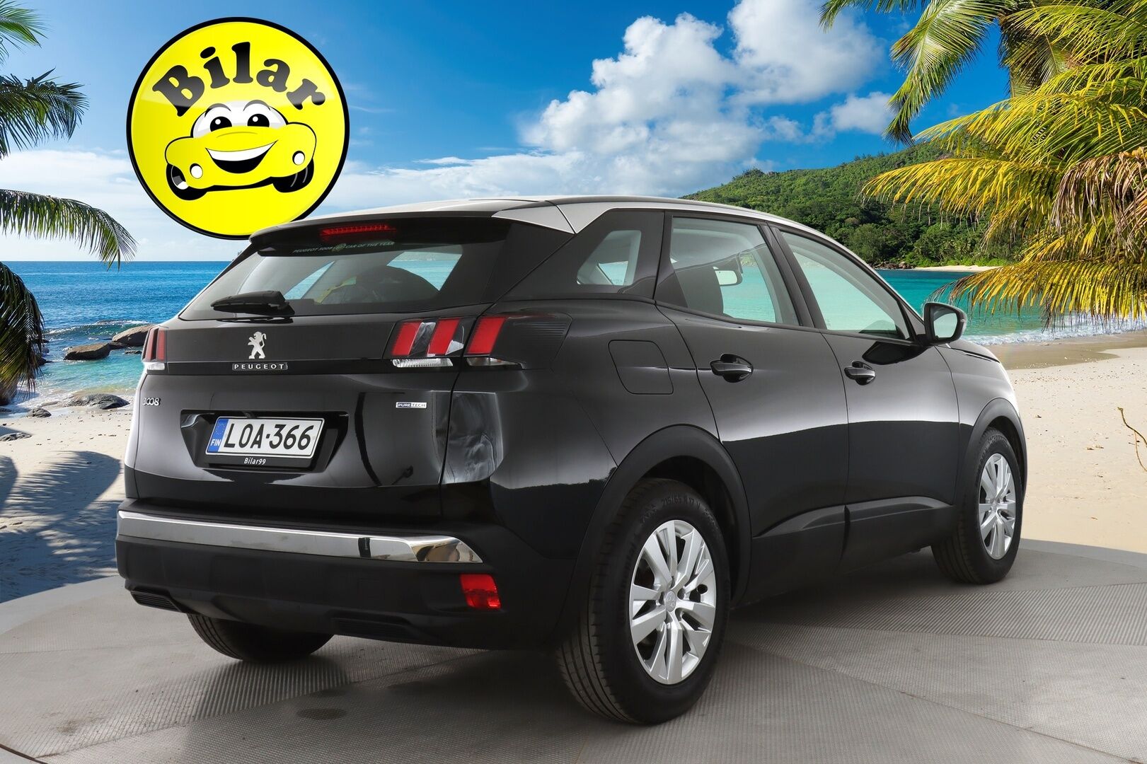 Peugeot 3008 2017 Active PureTech 130 Automaatti | Myydään huutokaupat.com | - Juuri Katsastettu! / Digimittaristo / P.kamera / Bluetooth / Suomi-auto / Isofix-valmius