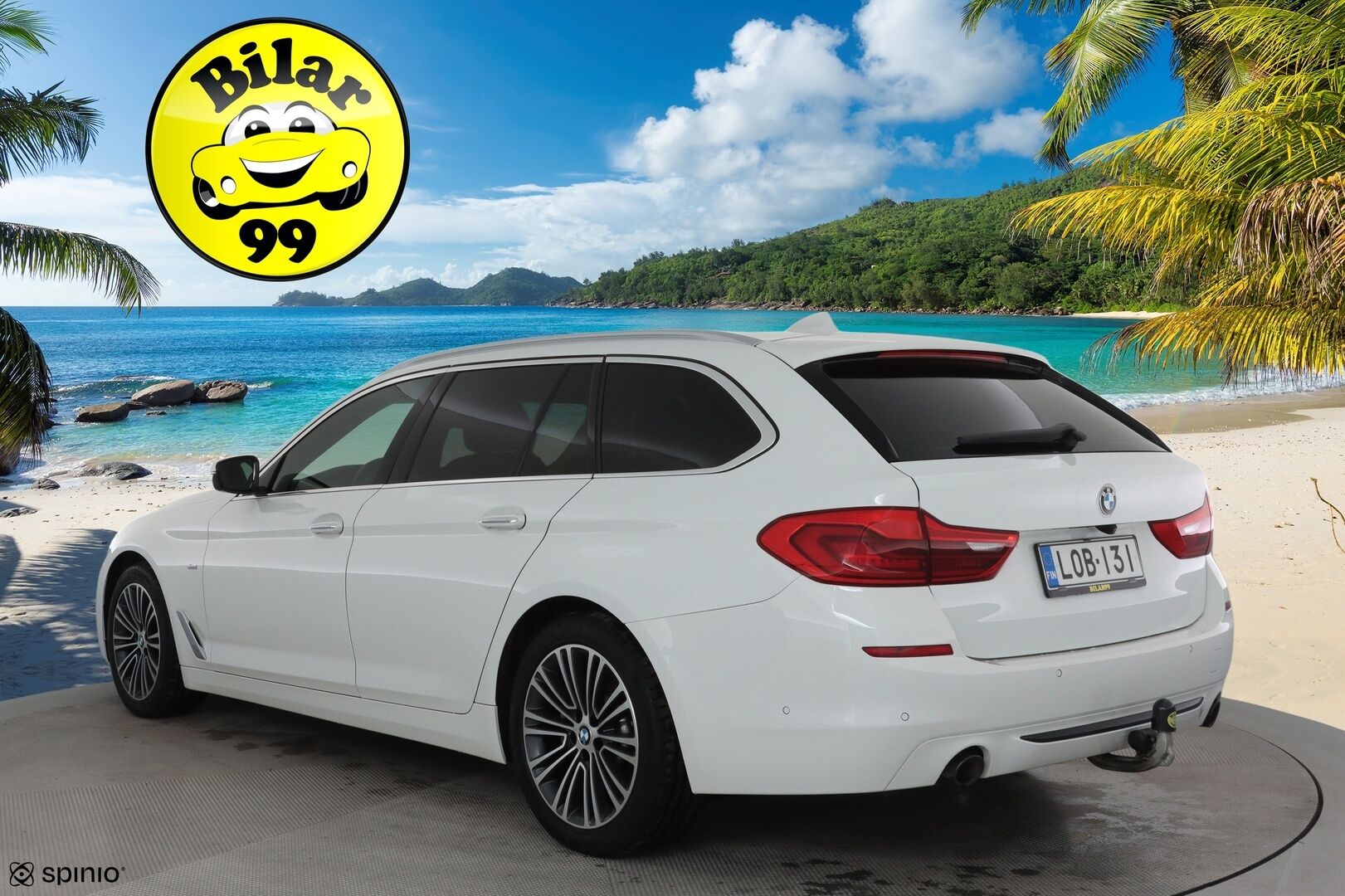 BMW 520 2018 G31 Touring 520d A Business Sport *Webasto / Kamera / LED / Koukku / Digimittaristo* - Suomi-auto / Kahdet renkaat aluvanteilla / Seuraava huolto 30tkm tai 05/2026
