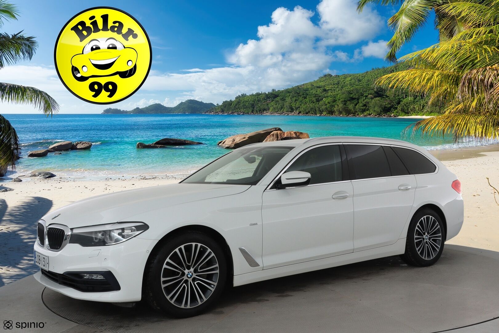BMW 520 2018 G31 Touring 520d A Business Sport *Webasto / Kamera / LED / Koukku / Digimittaristo* - Suomi-auto / Kahdet renkaat aluvanteilla / Seuraava huolto 30tkm tai 05/2026