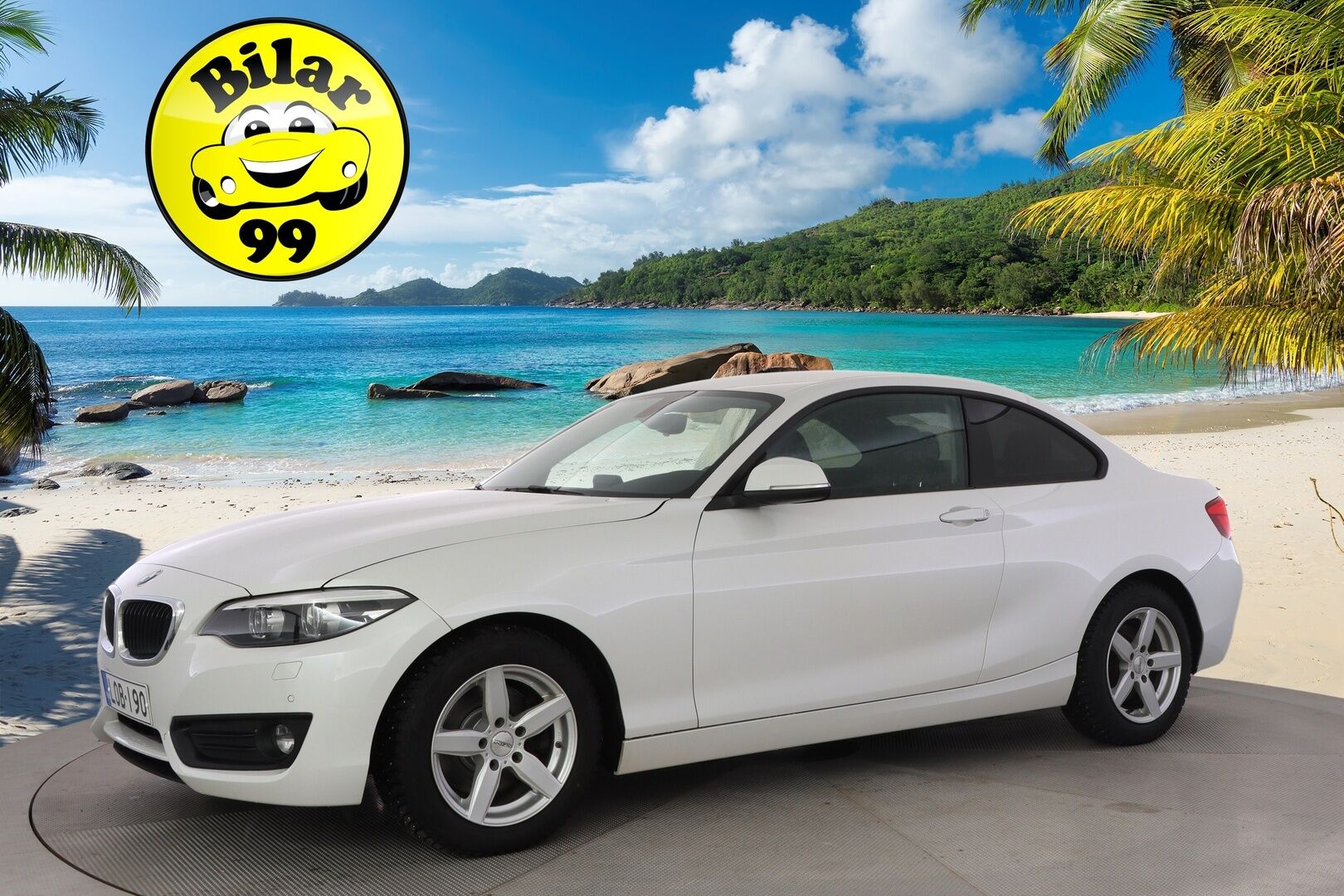 BMW 220 2018 F22 LCI Coupe 220i A Business / 2-om. Suomi-auto / Tutkat / Vakkari / Lohko / LED-valot / Bluetooth / Aut. Ilmastointi - 2x Aluvanteet / Hyvä huoltohistoria / Uudenveroiset Pirellin nastat! - HULLU BLACKWEEK KORKOTARJOUS 2,49%