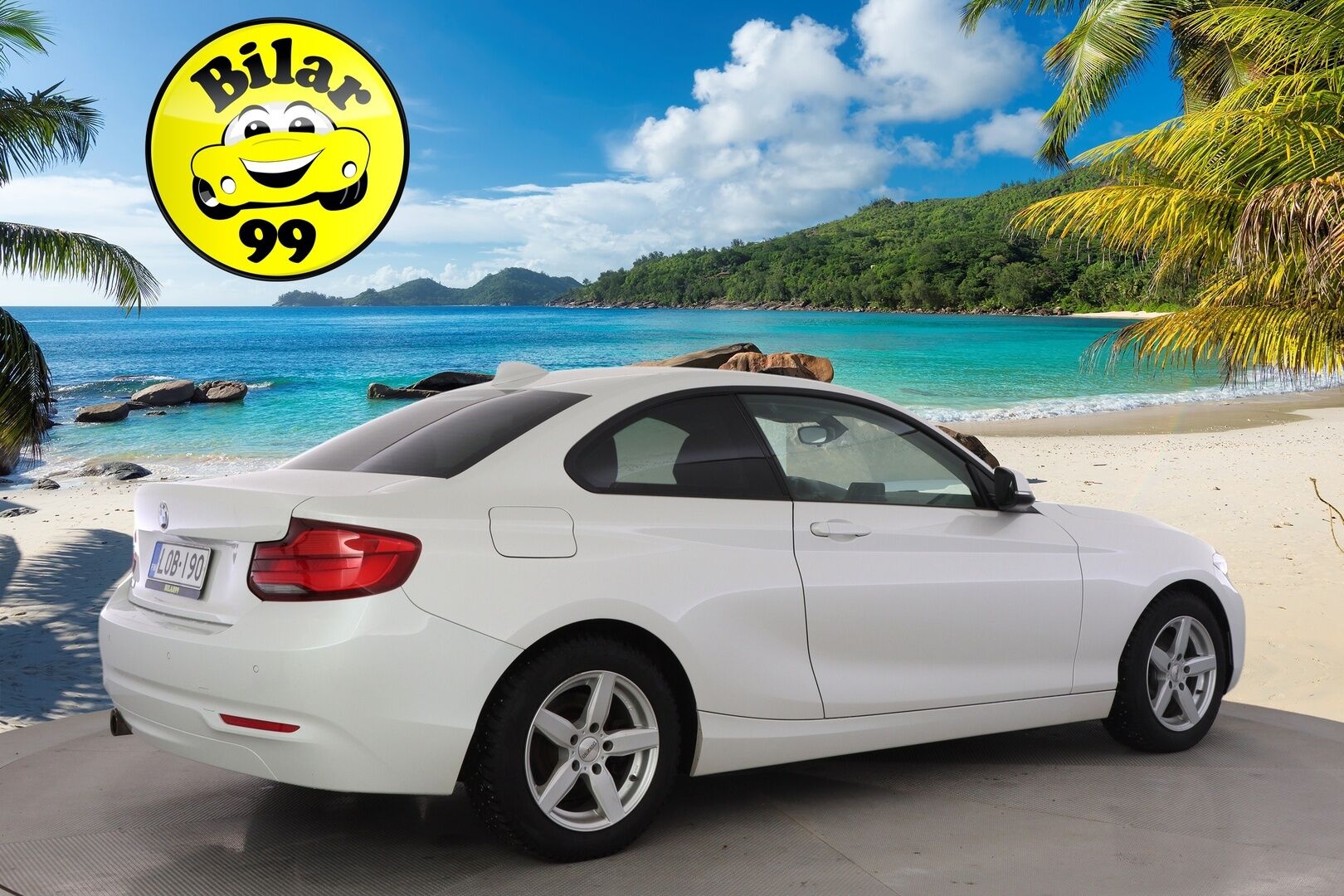 BMW 220 2018 F22 LCI Coupe 220i A Business / 2-om. Suomi-auto / Tutkat / Vakkari / Lohko / LED-valot / Bluetooth / Aut. Ilmastointi - 2x Aluvanteet / Hyvä huoltohistoria / Uudenveroiset Pirellin nastat! - HULLU BLACKWEEK KORKOTARJOUS 2,49%