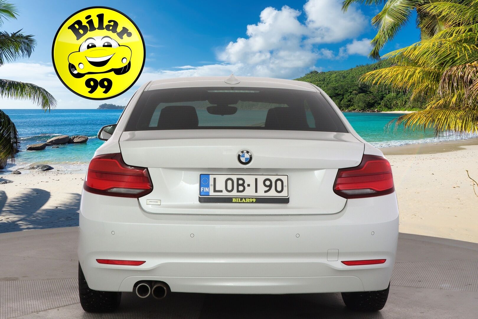 BMW 220 2018 F22 LCI Coupe 220i A Business / 2-om. Suomi-auto / Tutkat / Vakkari / Lohko / LED-valot / Bluetooth / Aut. Ilmastointi - 2x Aluvanteet / Hyvä huoltohistoria / Uudenveroiset Pirellin nastat! - HULLU BLACKWEEK KORKOTARJOUS 2,49%
