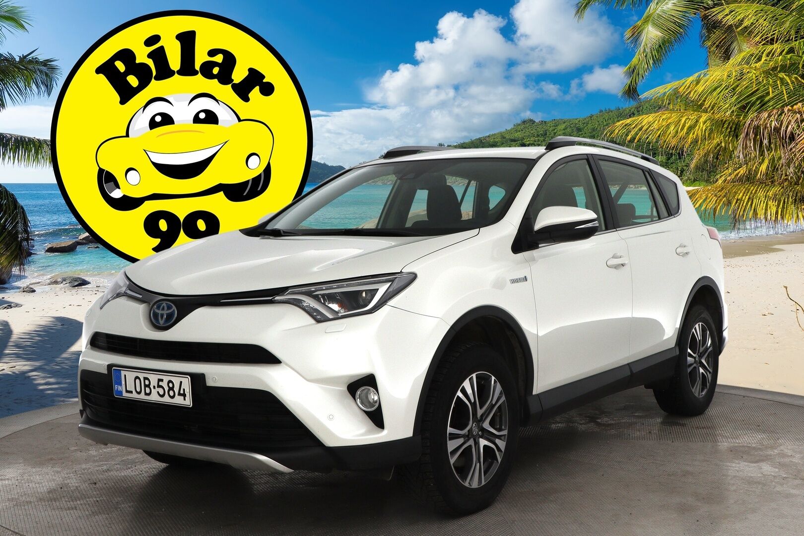 Toyota RAV4 2017 2,5 Hybrid FWD Hybrid Edition - | ACC | P-Kamera | Lämm.Tuulilasi | Sähköluukku | Navi | Keyless | Kahdet renkaat alumiinivanteilla | - KORKO VAIN 3,99 %