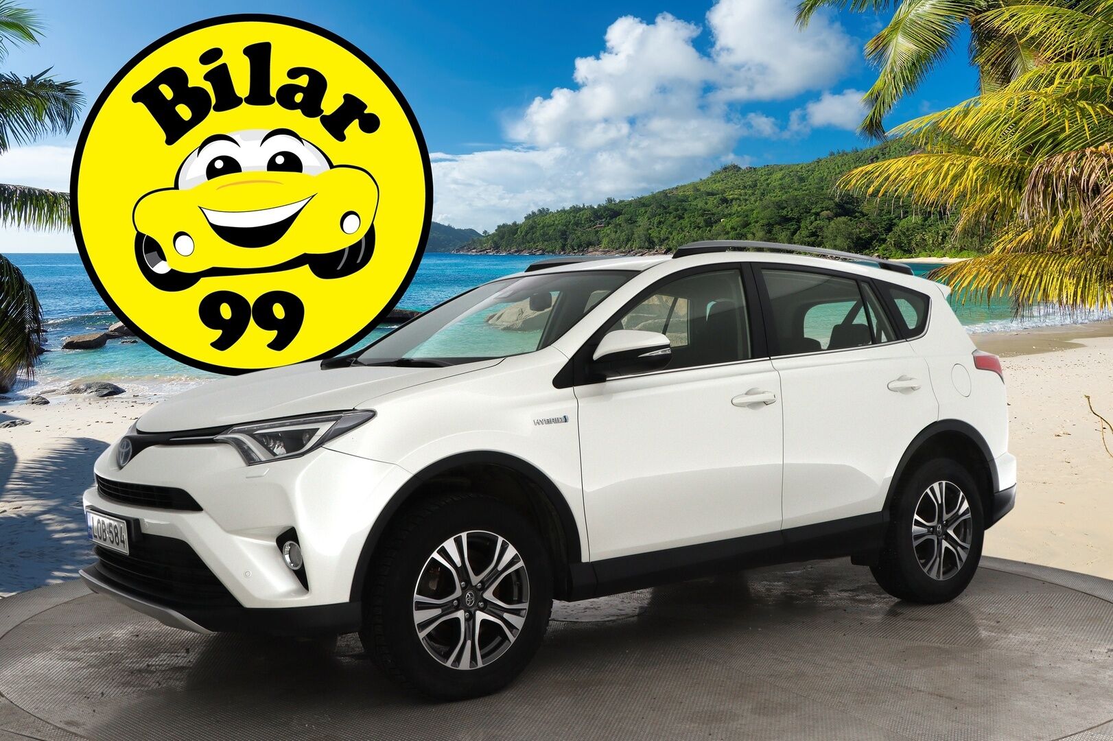 Toyota RAV4 2017 2,5 Hybrid FWD Hybrid Edition - | ACC | P-Kamera | Lämm.Tuulilasi | Sähköluukku | Navi | Keyless | Kahdet renkaat alumiinivanteilla | - KORKO VAIN 3,99 %