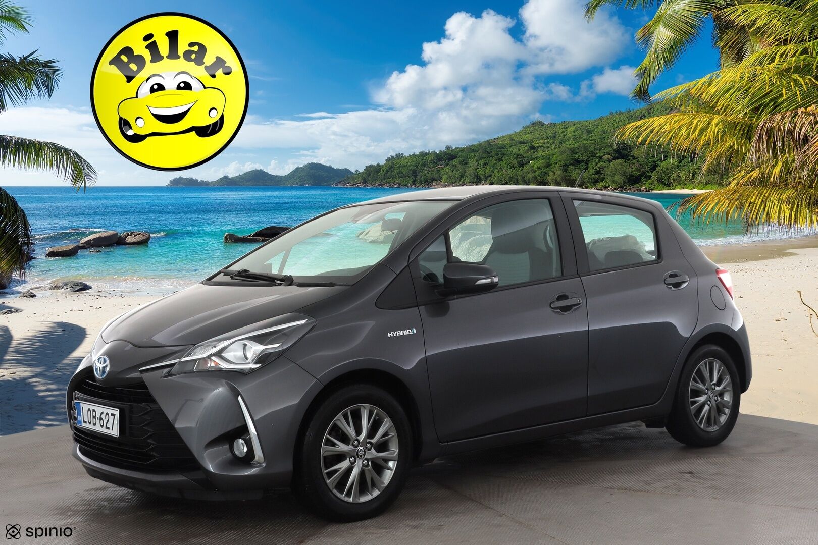 Toyota Yaris 2017 1,5 Hybrid Launch Edition 5ov - | 1-om suomiauto | Merkkihuollettu | Vakkari | Navi | P.kamera | LDA | PCS | RSA | Bluetooth | Aut. ilm | Lohko+sisähaara | 2x renkaat aluin |