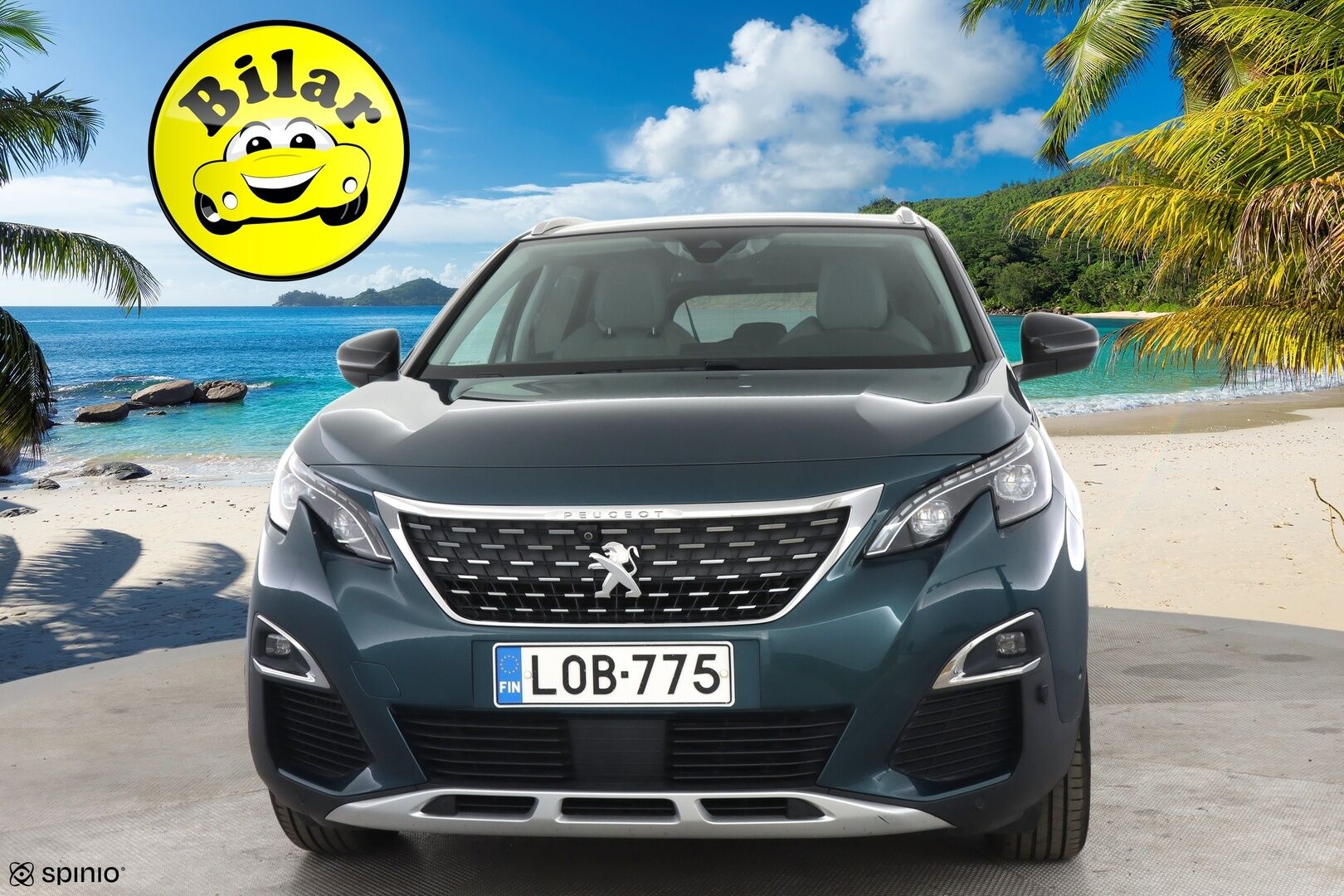 Peugeot 5008 2018 Allure PureTech 130 7-hlö - | Lohko | 180-kamera | Koukku | Vaalea osanahka | Navi |
