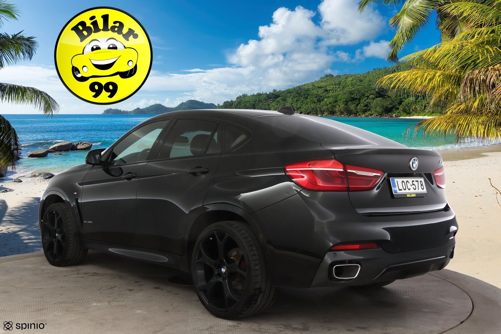 BMW X6 2017 F16 xDrive30d M-Sport * H&K / HUD / Prof. Navi / Kamera / Muistipenkki / Suomiauto * - 3,99 % KORKOTARJOUS TÄHÄN AUTOON - * LCI malli, uudemmalla mittaristolla ja kosketusnäytöllisellä iDrivellä! / Adaptiivisella M-alustalla! / Näyttävä, siisti auto 22" kesävanteilla! *