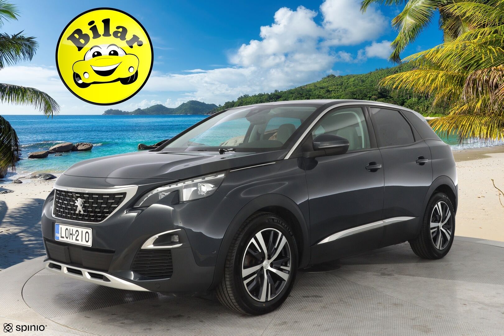 Peugeot 3008 2017 Allure BlueHDi 120 Automaatti - Webasto | Kamera | Vakkari | Tutkat | 2x renkaat | Juuri huollettu | Seuraava katsastus 04/2027