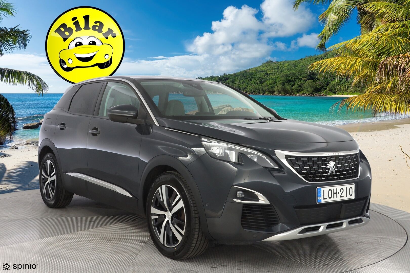 Peugeot 3008 2017 Allure BlueHDi 120 Automaatti - Webasto | Kamera | Vakkari | Tutkat | 2x renkaat | Juuri huollettu | Seuraava katsastus 04/2027