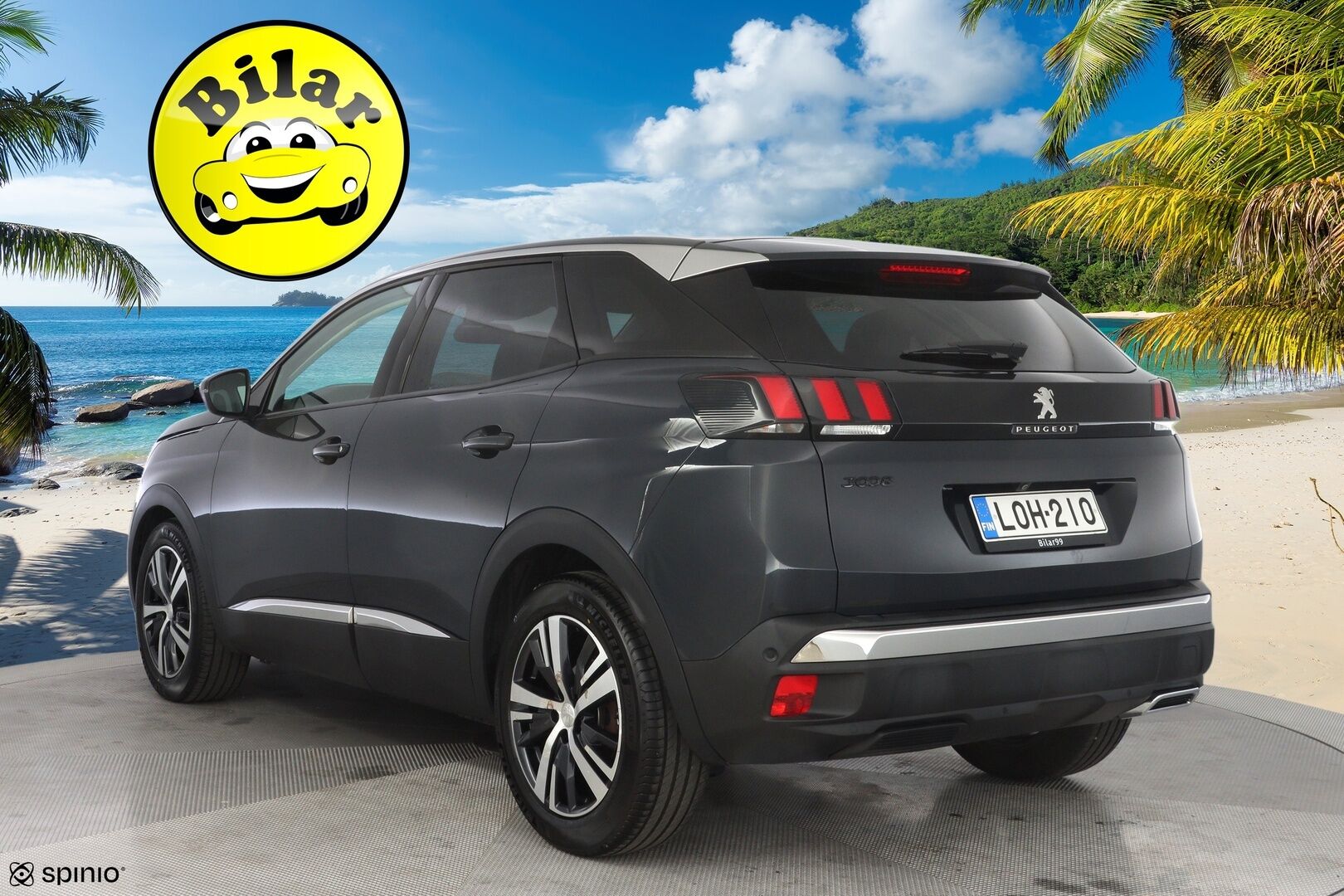 Peugeot 3008 2017 Allure BlueHDi 120 Automaatti - Webasto | Kamera | Vakkari | Tutkat | 2x renkaat | Juuri huollettu | Seuraava katsastus 04/2027