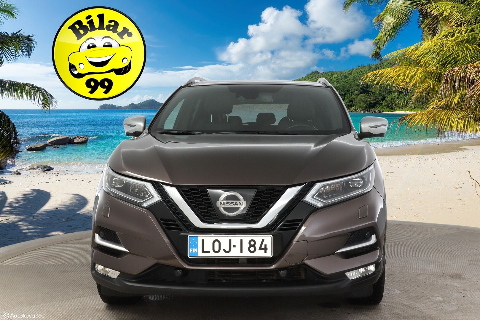Nissan Qashqai 2018 DIG-T 115 Tekna+ 2WD Xtronic Bose * Nahkat / 360-Kamera / Vetokoukku / Lasikatto / Kaistavahti * - * Vähän ajettu / Hyvin pidetty *