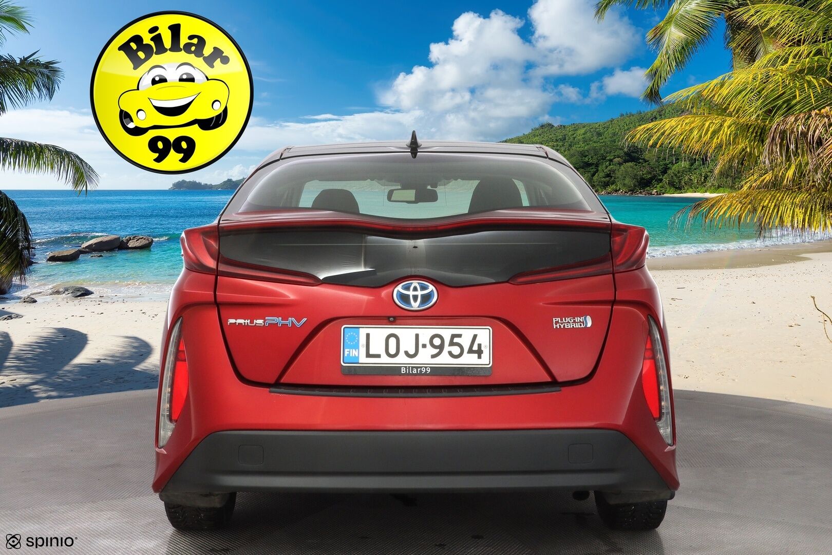 Toyota Prius Plug-in 2017 Solar *Kamera / Paneelit / Lohko+sisähaara / Vakionopeudensäädin / Bluetooth / Navi* - Suomi-auto / Merkkihuollot / Aurinkopaneelit / Kahdet OEM Vanteet / Kahdet kaapelit - HULLU BLACKWEEK KORKOTARJOUS 2,49%