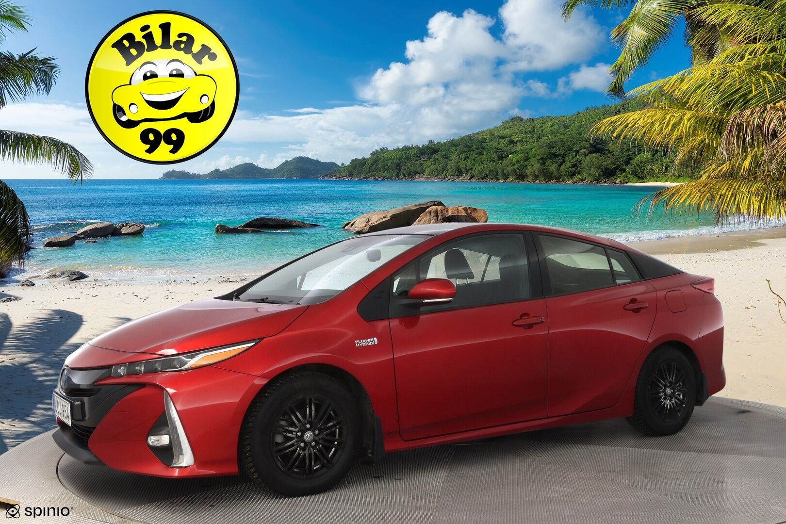 Toyota Prius Plug-in 2017 Solar *Kamera / Paneelit / Lohko+sisähaara / Vakionopeudensäädin / Bluetooth / Navi* - Suomi-auto / Merkkihuollot / Aurinkopaneelit / Kahdet OEM Vanteet / Kahdet kaapelit - HULLU BLACKWEEK KORKOTARJOUS 2,49%