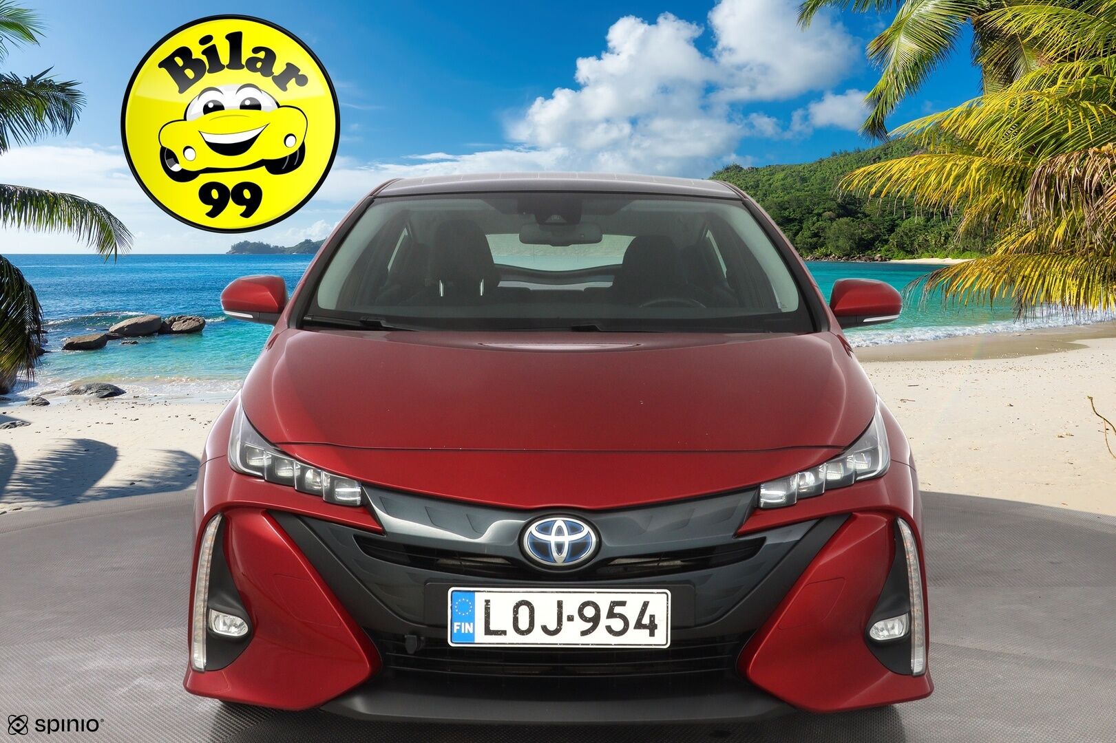 Toyota Prius Plug-in 2017 Solar *Kamera / Paneelit / Lohko+sisähaara / Vakionopeudensäädin / Bluetooth / Navi* - Suomi-auto / Merkkihuollot / Aurinkopaneelit / Kahdet OEM Vanteet / Kahdet kaapelit