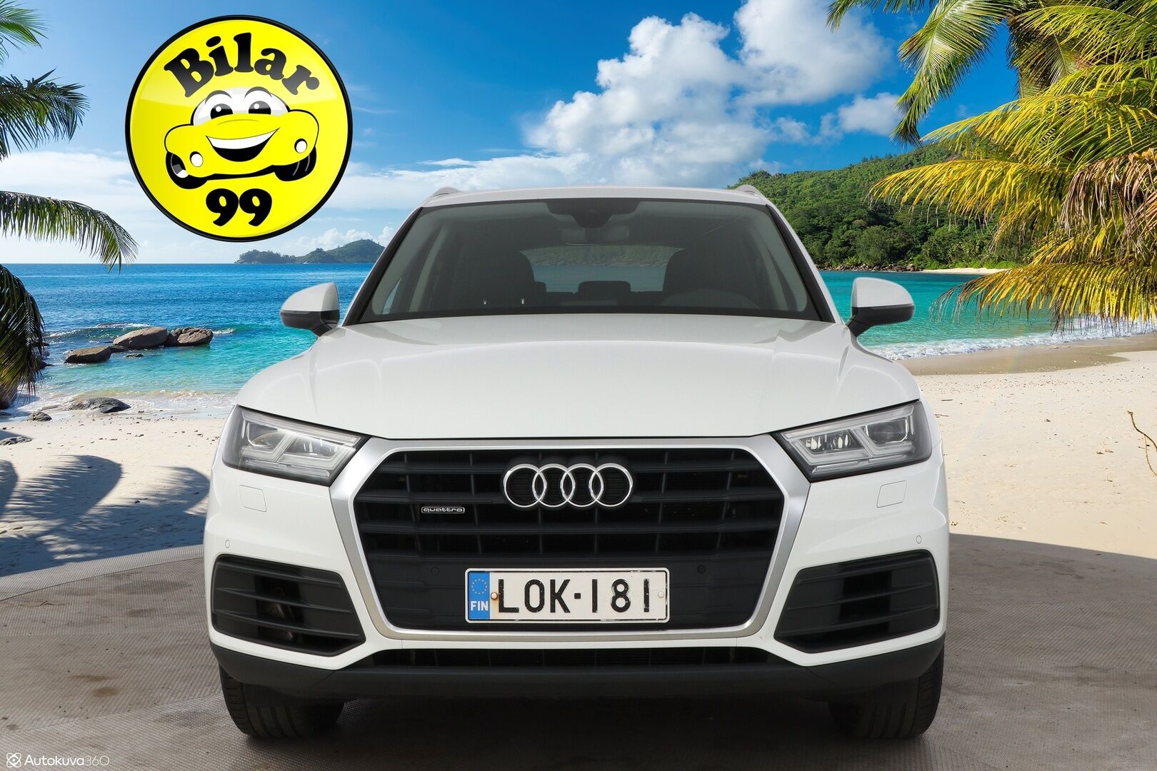Audi Q5 2018 Business 2,0 TDI 140 kW quattro S tronic - Suomiauto / Webasto / Vetokoukku / Adapt.LED / Sähköluukku / Peruutustutkat / AdBlue remontoitu!