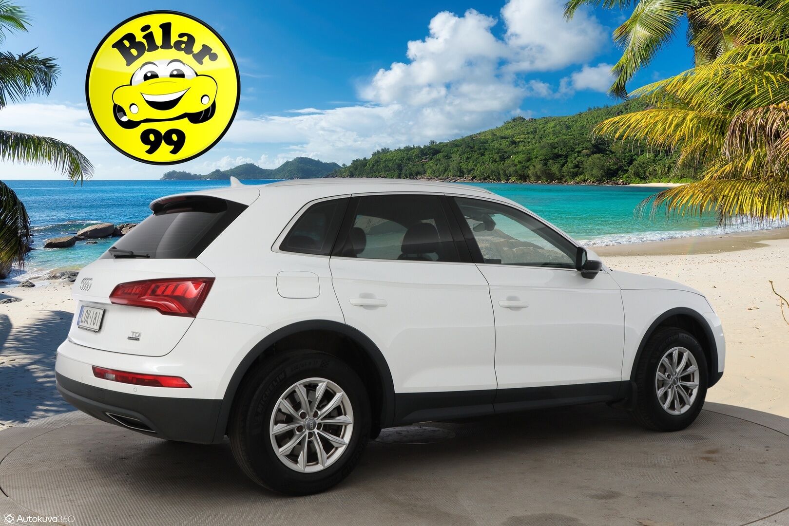 Audi Q5 2018 Business 2,0 TDI 140 kW quattro S tronic - Suomiauto / Webasto / Vetokoukku / Adapt.LED / Sähköluukku / Peruutustutkat / AdBlue remontoitu!