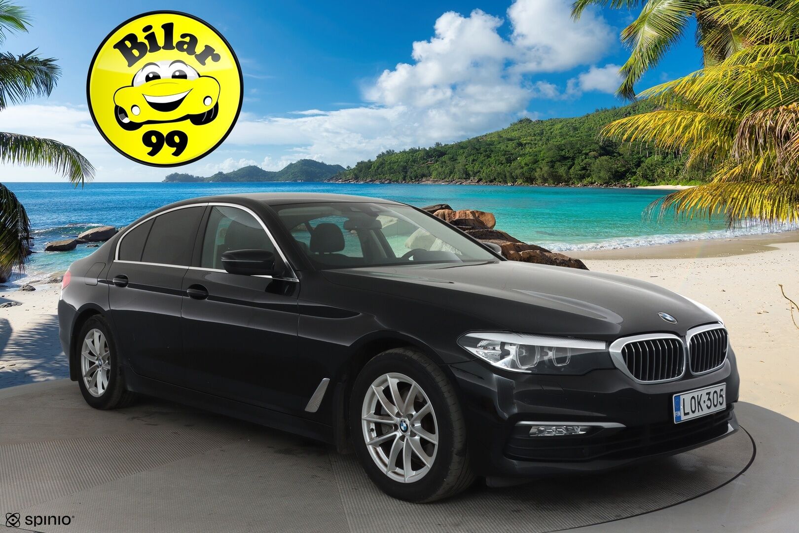 BMW 520 2018 G30 Sedan 520d A xDrive Business *Vakkari / Webasto / LED / P.tutkat / Nahat / Digimittaristo* - Suomi-auto / Kahdet renkaat aluvanteilla - Osta nyt, maksa vasta ensi vuonna