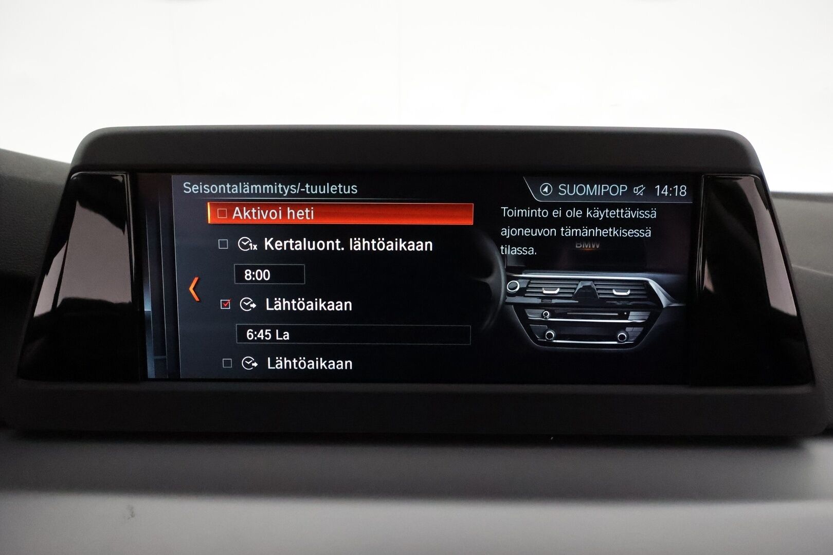 BMW 520 2018 G30 Sedan 520d A xDrive Business *Vakkari / Webasto / LED / P.tutkat / Nahat / Digimittaristo* - Suomi-auto / Kahdet renkaat aluvanteilla
