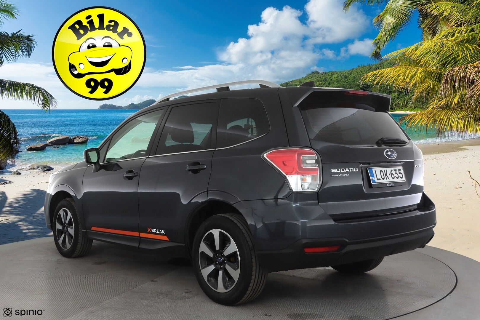 Subaru Forester 2018 2,0i X-Break CVT * P.Kamera / LED / Sähköpenkki / Vakkari / Bluetooth / Mirrorlink / Facelift * - Suomi-auto / Kahdet renkaat aluvanteilla - HULLUT AVAJAISHULINAT KORKOTARJOUS 3,29 %