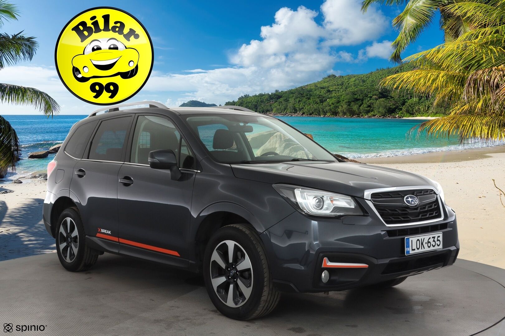 Subaru Forester 2018 2,0i X-Break CVT * P.Kamera / LED / Sähköpenkki / Vakkari / Bluetooth / Mirrorlink / Facelift * - Suomi-auto / Kahdet renkaat aluvanteilla - HULLUT AVAJAISHULINAT KORKOTARJOUS 3,29 %