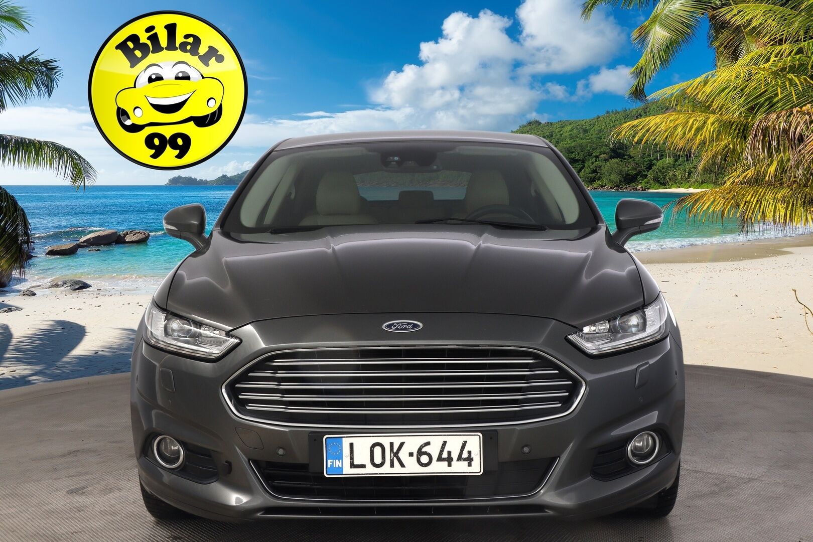 Ford Mondeo 2018 2,0 TDCi 150hv PowerShift Titanium 5D*Vaalea nahkasisuta / Kuskin penkki muistilla / ilmastoidut etuistuimet / Navi* - *Suomi-auto / Juuri tullut / Siisti*