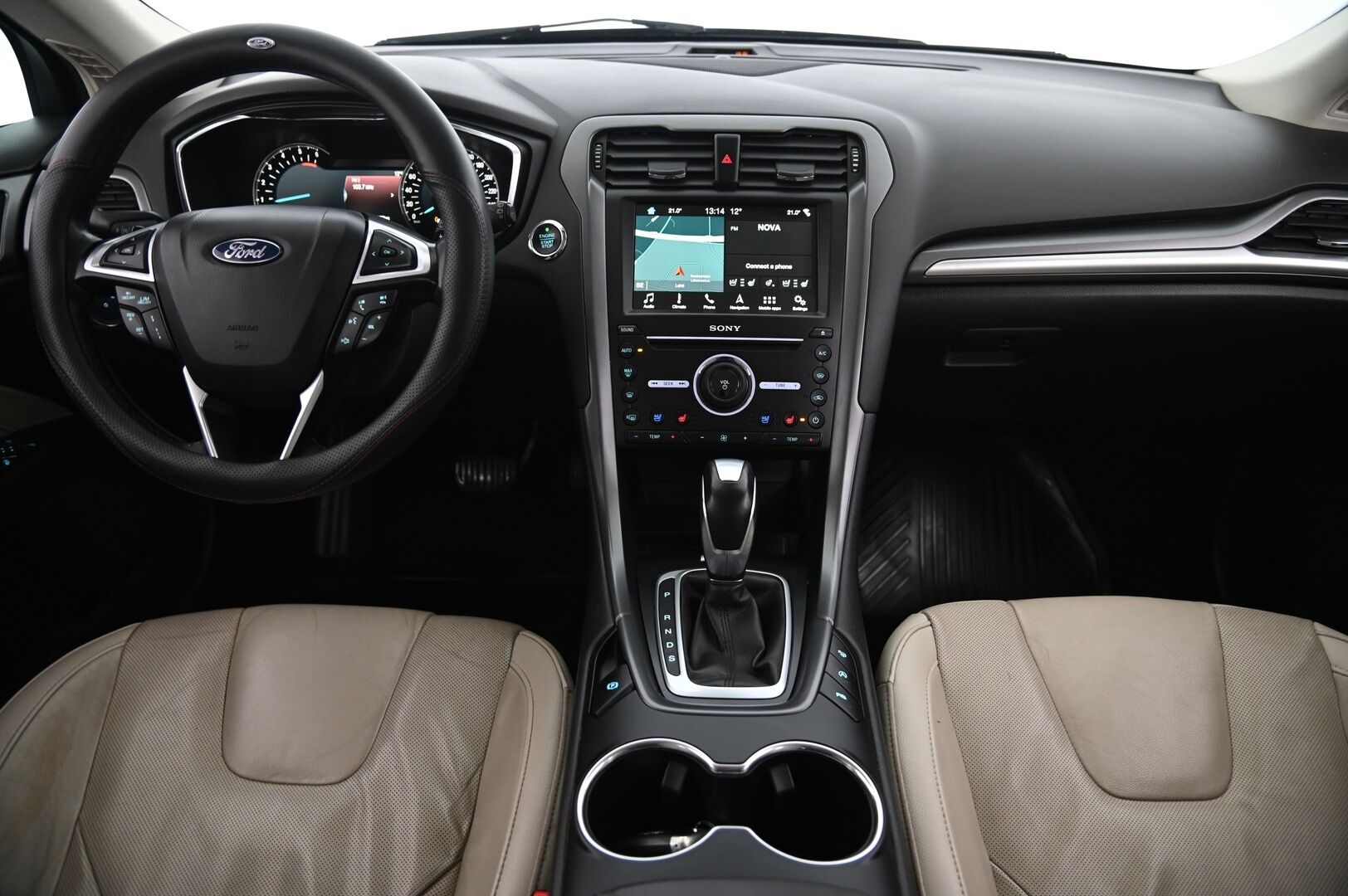 Ford Mondeo 2018 2,0 TDCi 150hv PowerShift Titanium 5D*Vaalea nahkasisuta / Kuskin penkki muistilla / ilmastoidut etuistuimet / Navi* - *Ilmastoidut penkit / Suomi-auto / Juuri tullut / Siisti* - HULLUT JOULUT KORKOTARJOUS 2,49% 