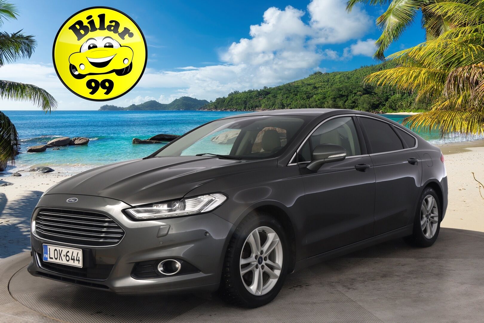 Ford Mondeo 2018 2,0 TDCi 150hv PowerShift Titanium 5D*Vaalea nahkasisuta / Kuskin penkki muistilla / ilmastoidut etuistuimet / Navi* - *Ilmastoidut penkit / Suomi-auto / Juuri tullut / Siisti* - HULLUT JOULUT KORKOTARJOUS 2,49% 
