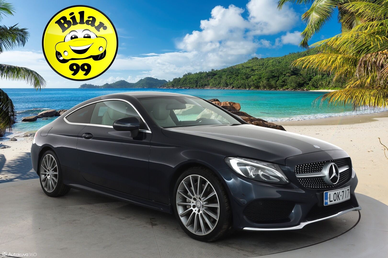 Mercedes-Benz C 2016 300 Coupé A Business AMG **Sport-putkisto / Burmester / Vakkari / LED High Performance / Vaaleat Sporttipenkit / P.tutkat** - 3,99 % KORKOTARJOUS TÄHÄN AUTOON - 