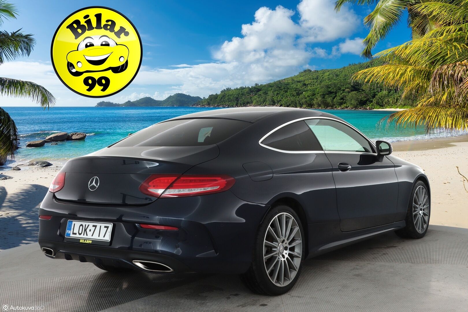 Mercedes-Benz C 2016 300 Coupé A Business AMG **Sport-putkisto / Burmester / Vakkari / LED High Performance / Vaaleat Sporttipenkit / P.tutkat** - 3,99 % KORKOTARJOUS TÄHÄN AUTOON - 