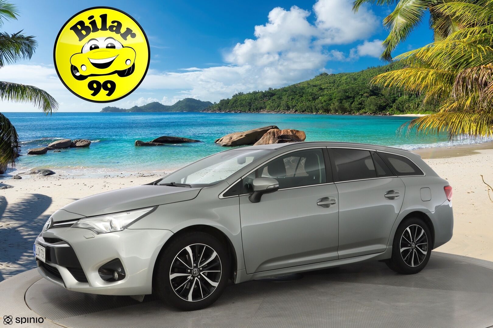 Toyota Avensis 2018 1,8 Valvematic Active Edition Touring Sports Multidrive S *Lohko / Kamera / Vakionopeudensäädin / Navi / Bluetooth* - Suomi-auto / Kahdet OEM Vanteet / Viimeisin huolto 184 tkm