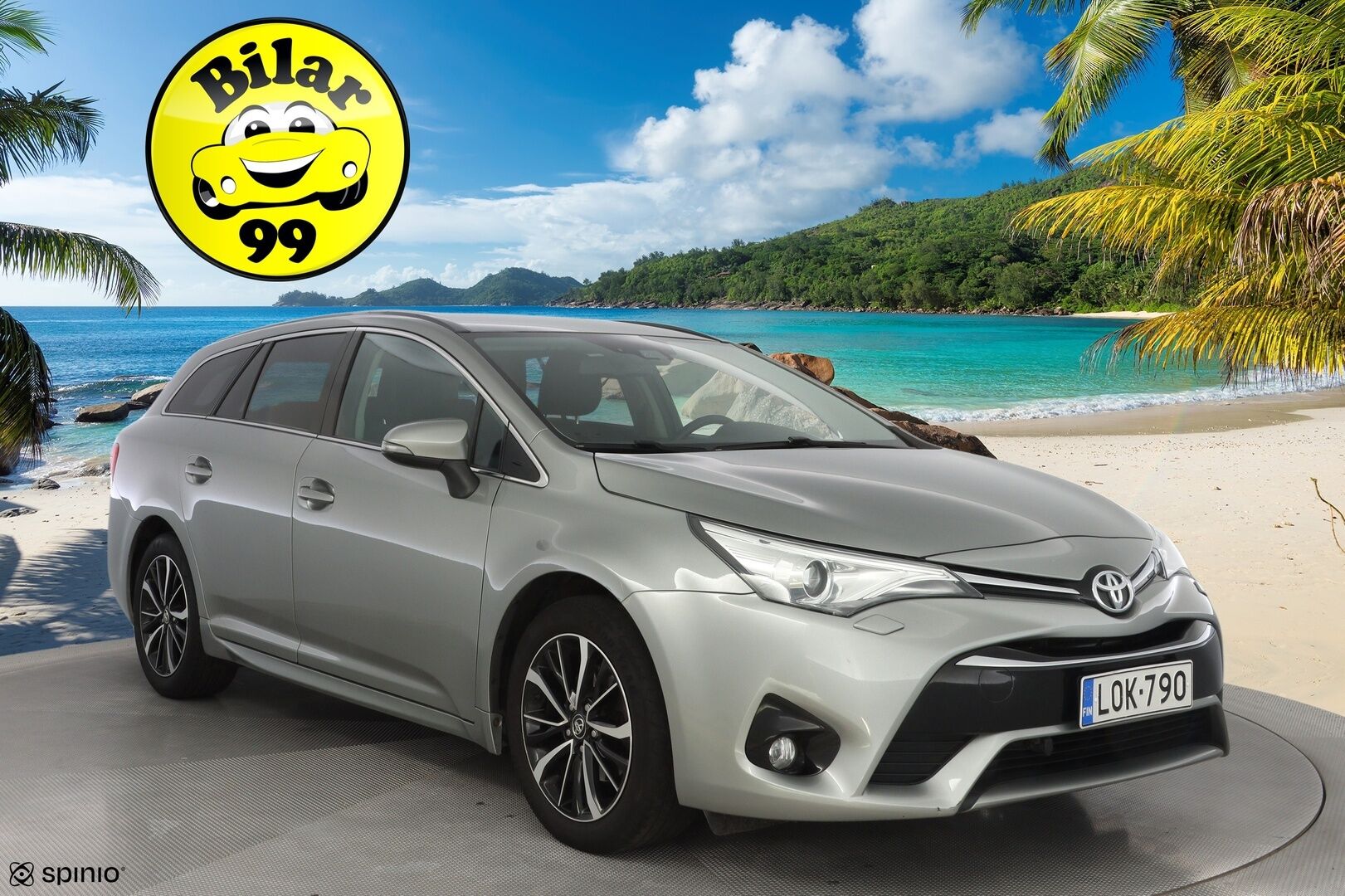 Toyota Avensis 2018 1,8 Valvematic Active Edition Touring Sports Multidrive S *Lohko / Kamera / Vakionopeudensäädin / Navi / Bluetooth* - Suomi-auto / Kahdet OEM Vanteet / Viimeisin huolto 184 tkm