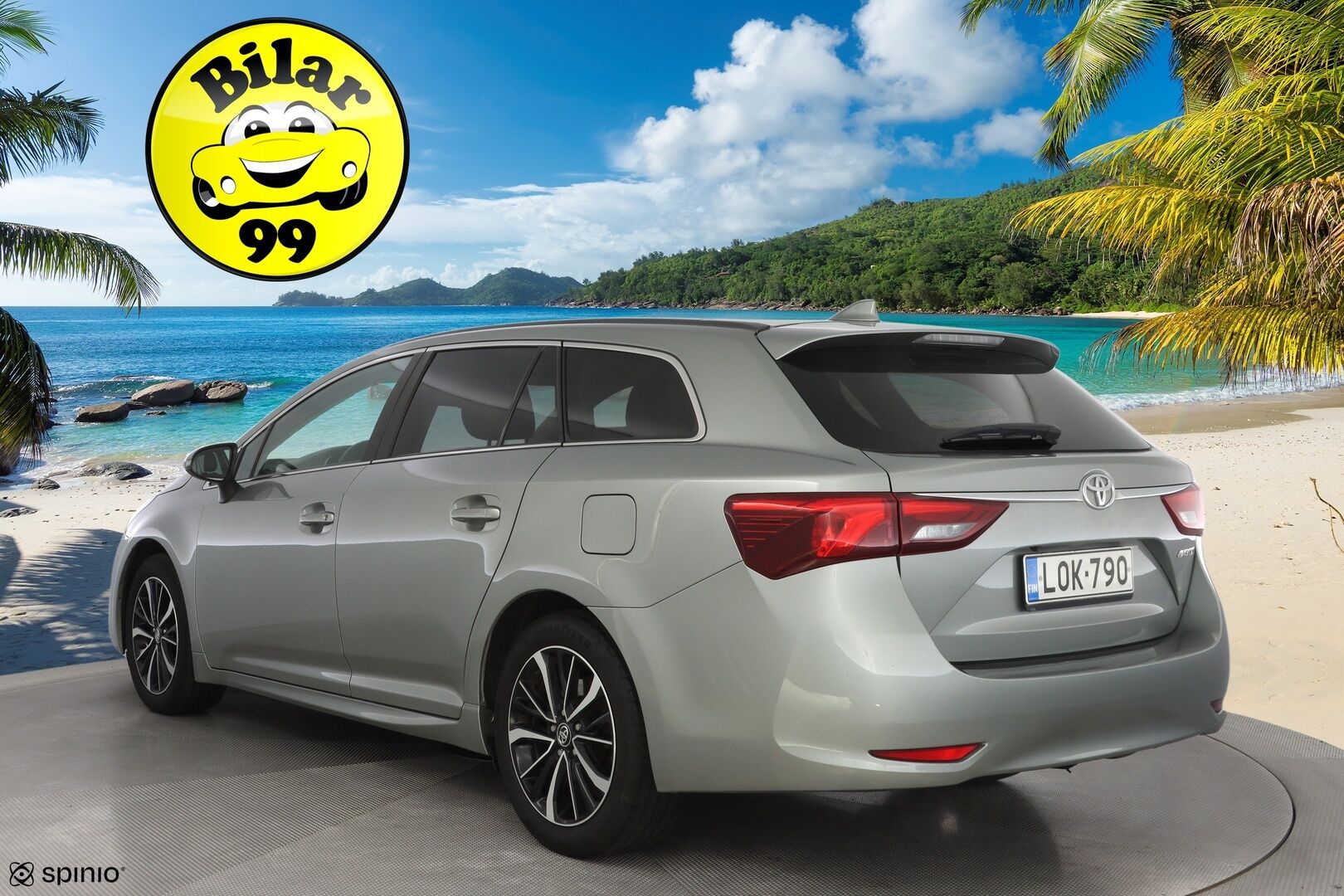 Toyota Avensis 2018 1,8 Valvematic Active Edition Touring Sports Multidrive S *Lohko / Kamera / Vakionopeudensäädin / Navi / Bluetooth* - Suomi-auto / Kahdet OEM Vanteet / Viimeisin huolto 184 tkm