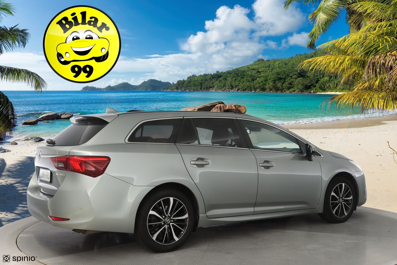 Toyota Avensis 2018 1,8 Valvematic Active Edition Touring Sports Multidrive S *Lohko / Kamera / Vakionopeudensäädin / Navi / Bluetooth* - Suomi-auto / Kahdet OEM Vanteet / Viimeisin huolto 184 tkm