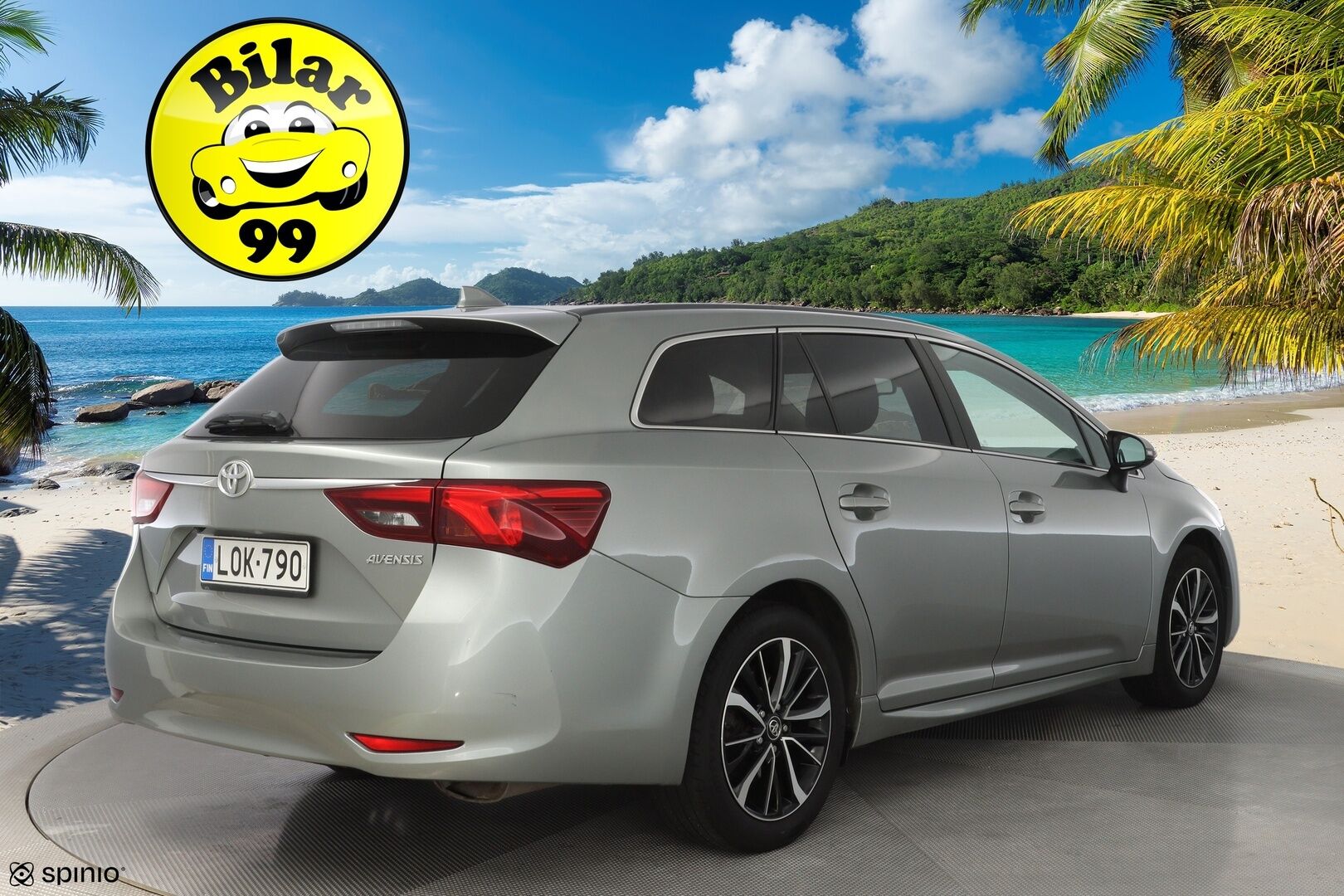 Toyota Avensis 2018 1,8 Valvematic Active Edition Touring Sports Multidrive S *Lohko / Kamera / Vakionopeudensäädin / Navi / Bluetooth* - Suomi-auto / Kahdet OEM Vanteet / Viimeisin huolto 184 tkm