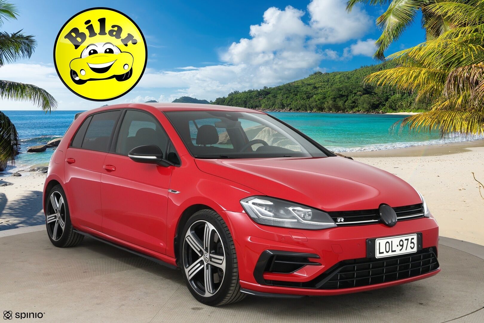 Volkswagen Golf 2018 R 2,0 TSI 228 kW (310 hv) 4MOTION DSG-aut - ACC | Dynaudio | Keyless | BLIS | P. Kamera | Lohko + sisä | Digimittaristo