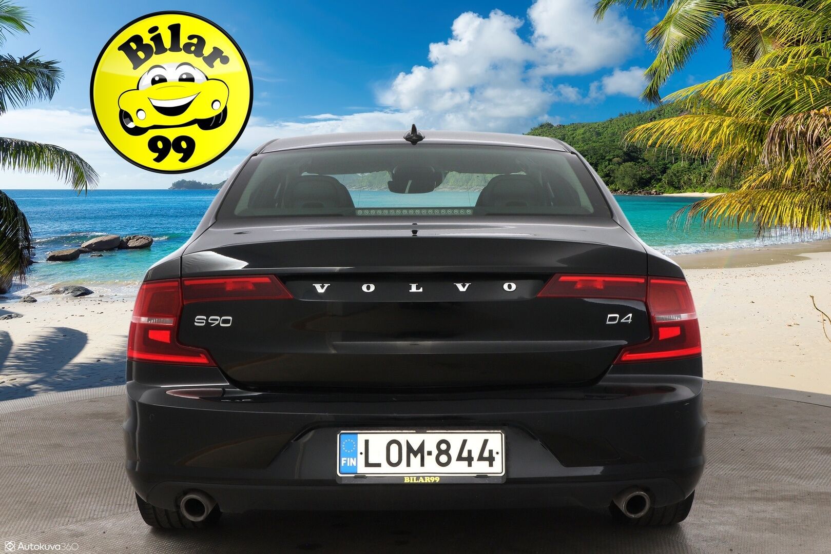 Volvo S90 2018 D4 Business Plus aut - Suomiauto / Webasto / Adapt.Vakkari / Puolinahkasisusta / Navi / Apple&Android / Ratinlämmitys / Adapt.LED / KeylessGo / Jakopää tehty!