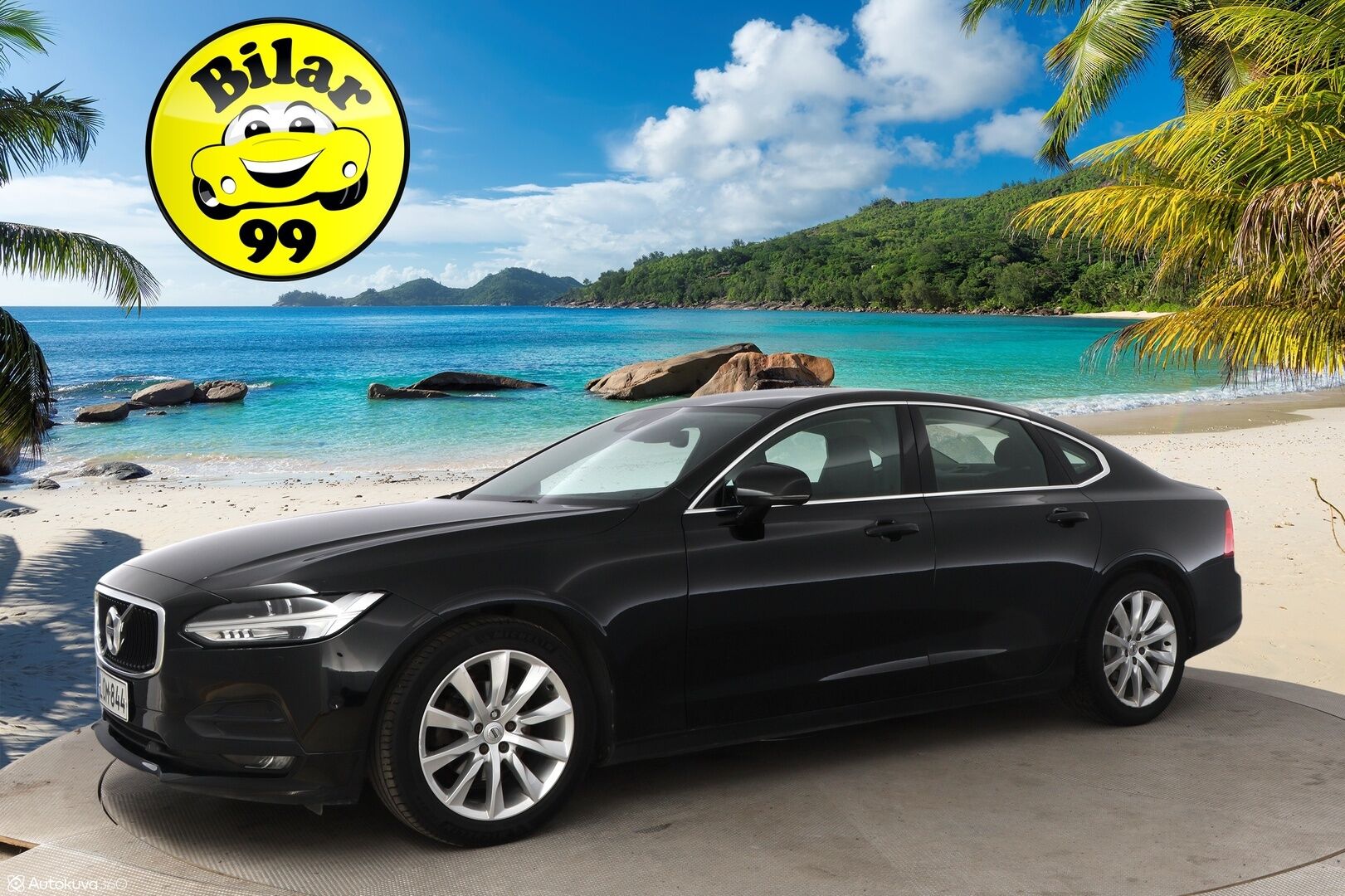 Volvo S90 2018 D4 Business Plus aut - Suomiauto / Webasto / Adapt.Vakkari / Puolinahkasisusta / Navi / Apple&Android / Ratinlämmitys / Adapt.LED / KeylessGo / Jakopää tehty!