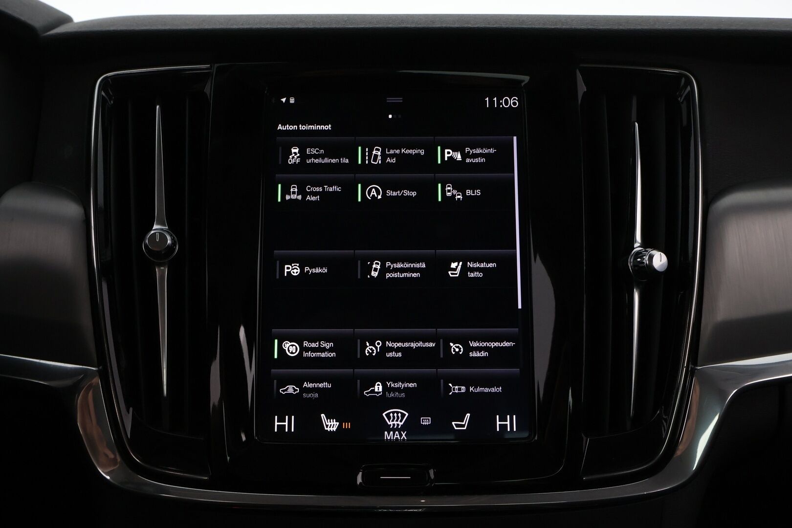 Volvo S90 2018 D4 Business Plus aut - Suomiauto / Webasto / Adapt.Vakkari / Puolinahkasisusta / Navi / Apple&Android / Ratinlämmitys / Adapt.LED / KeylessGo / Jakopää tehty!