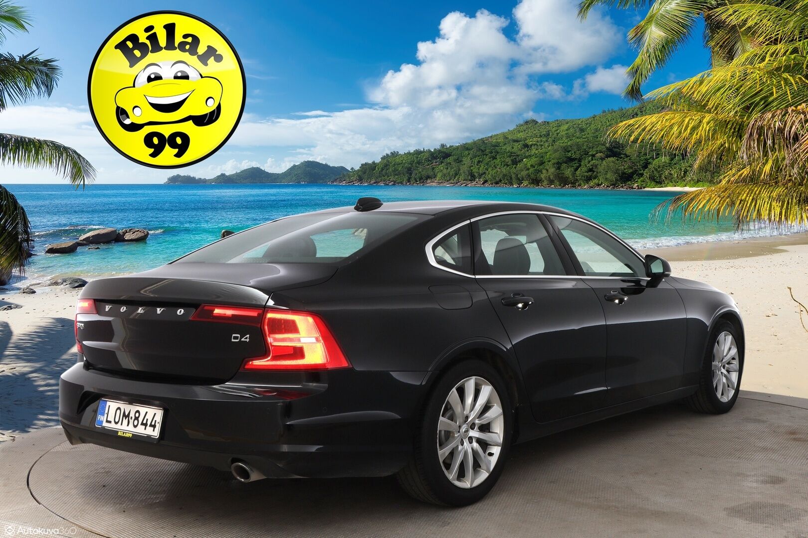 Volvo S90 2018 D4 Business Plus aut - Suomiauto / Webasto / Adapt.Vakkari / Puolinahkasisusta / Navi / Apple&Android / Ratinlämmitys / Adapt.LED / KeylessGo / Jakopää tehty!