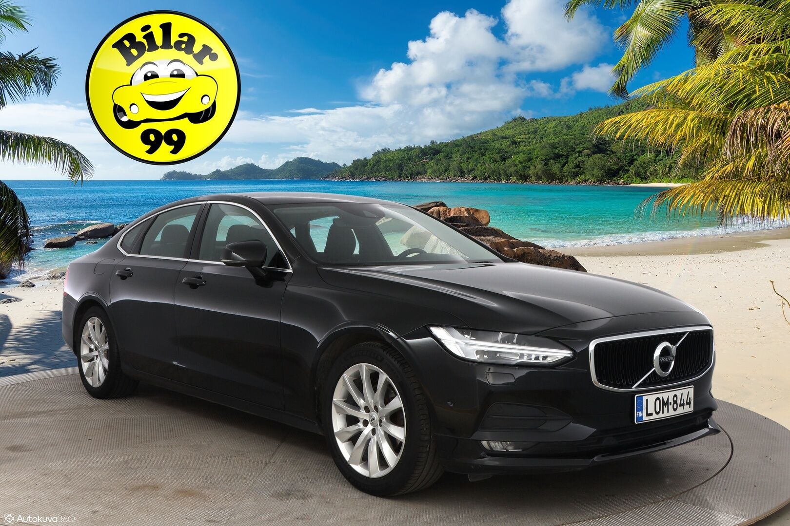 Volvo S90 2018 D4 Business Plus aut - Suomiauto / Webasto / Adapt.Vakkari / Puolinahkasisusta / Navi / Apple&Android / Ratinlämmitys / Adapt.LED / KeylessGo / Jakopää tehty!