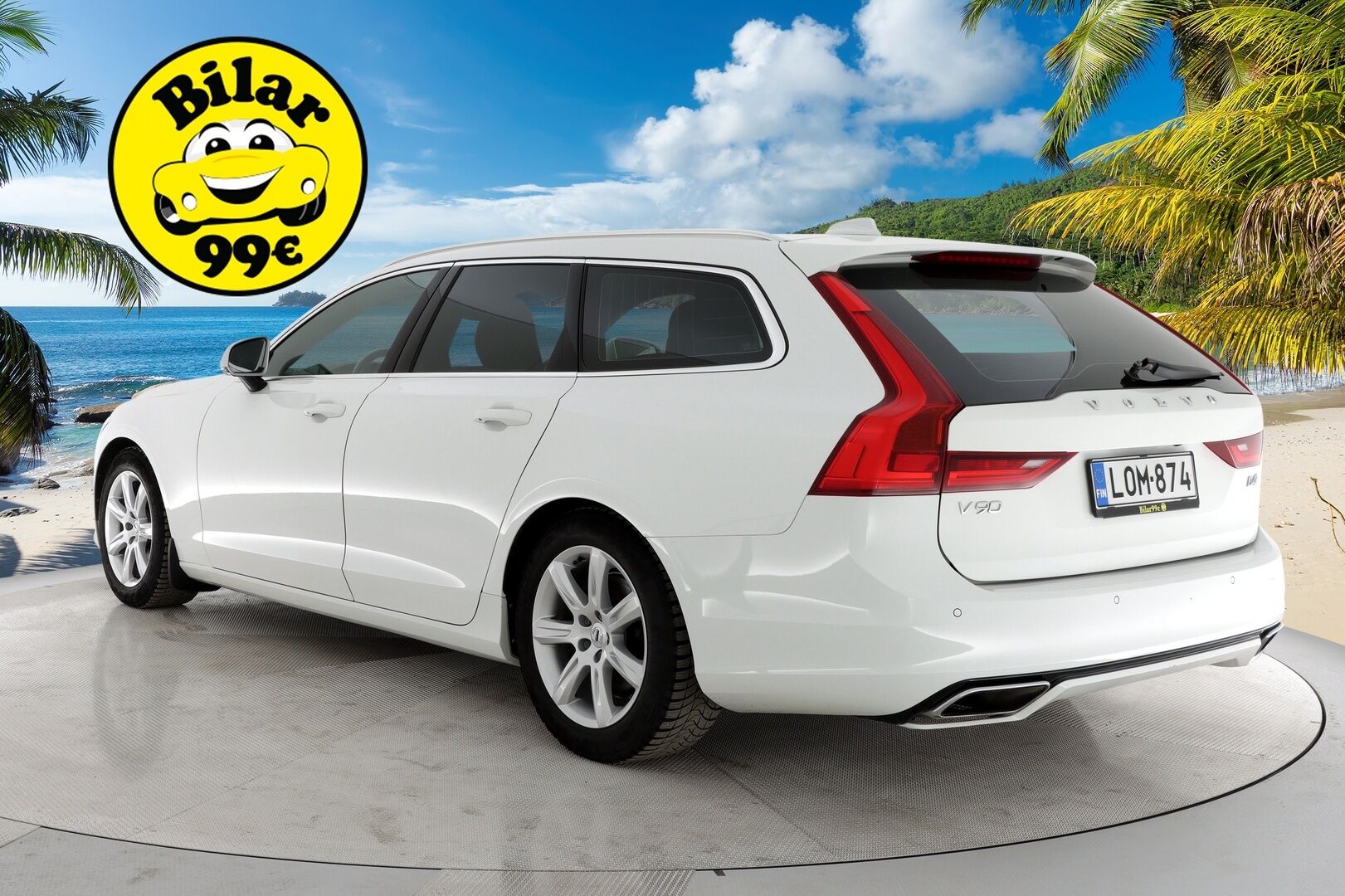 Volvo V90 2018 D4 R-Design - P-Kamera | BLIS | Webasto | Digimittaristo | Muistipenkit | Keyless | Sport-Penkit | Ratinlämmitin | Tutkat