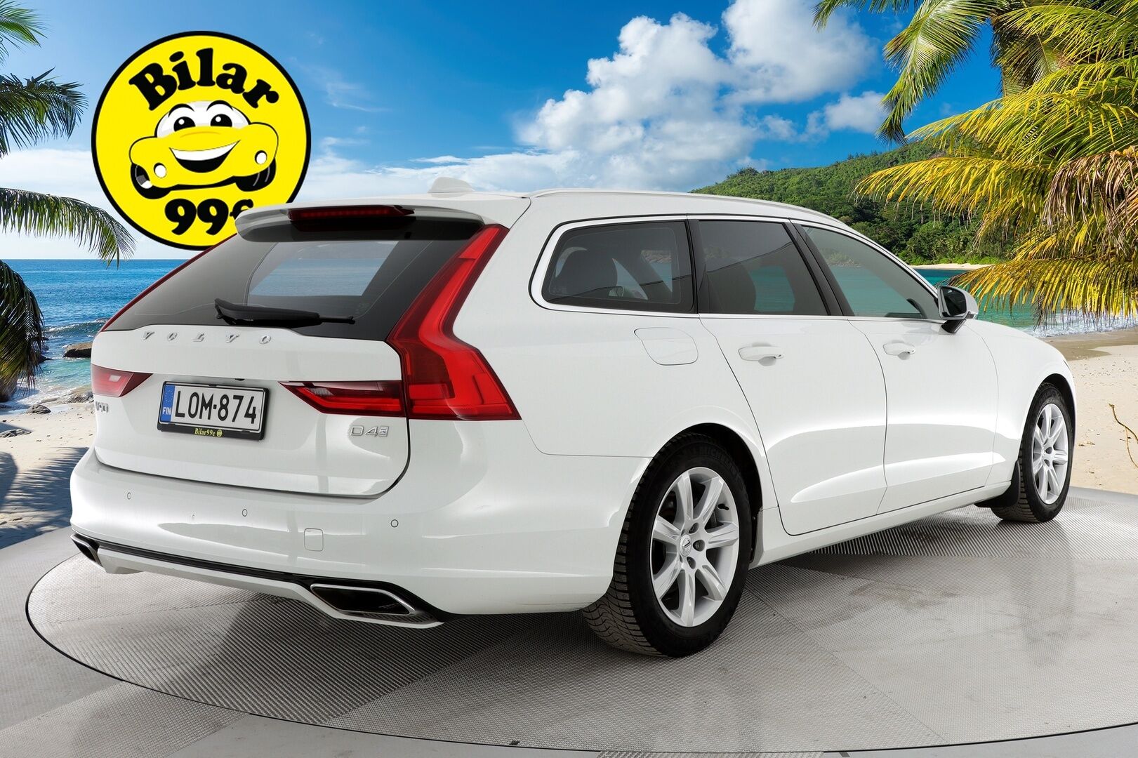 Volvo V90 2018 D4 R-Design - P-Kamera | BLIS | Webasto | Digimittaristo | Muistipenkit | Keyless | Sport-Penkit | Ratinlämmitin | Tutkat