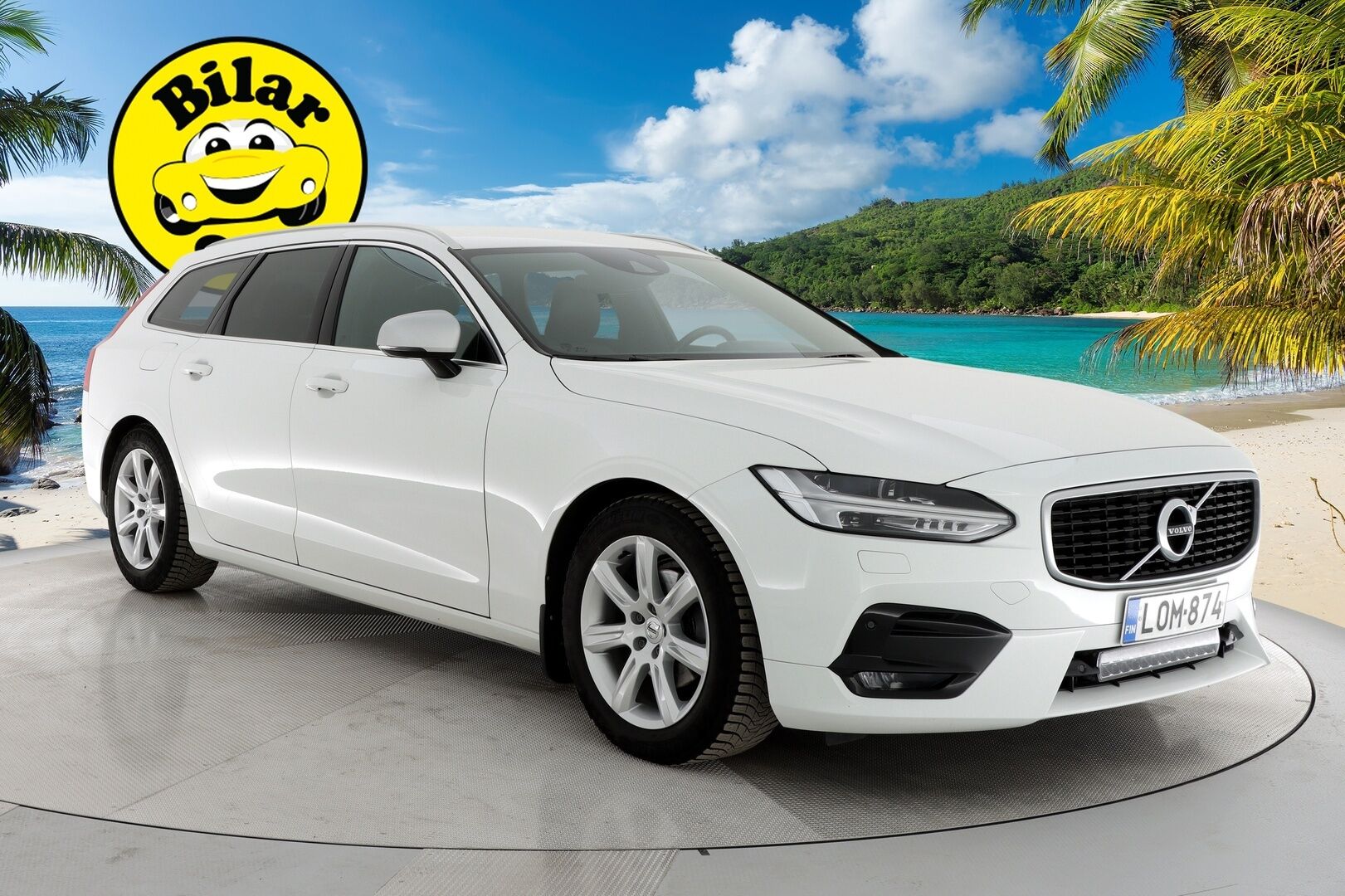 Volvo V90 2018 D4 R-Design - P-Kamera | BLIS | Webasto | Digimittaristo | Muistipenkit | Keyless | Sport-Penkit | Ratinlämmitin | Tutkat