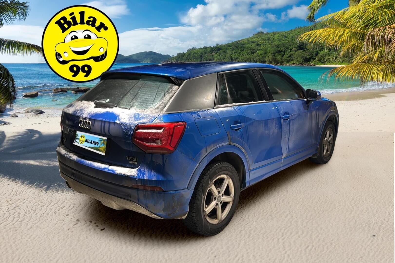 Audi Q2 2018 Business Sport Plus Edition 1,0 TFSI 85 kW S tronic ultra * Vakkari / Lohko / 2 renkaat* - Juuri huolettu / Kahdet renkaat / Hihna vaihdettu 10/24