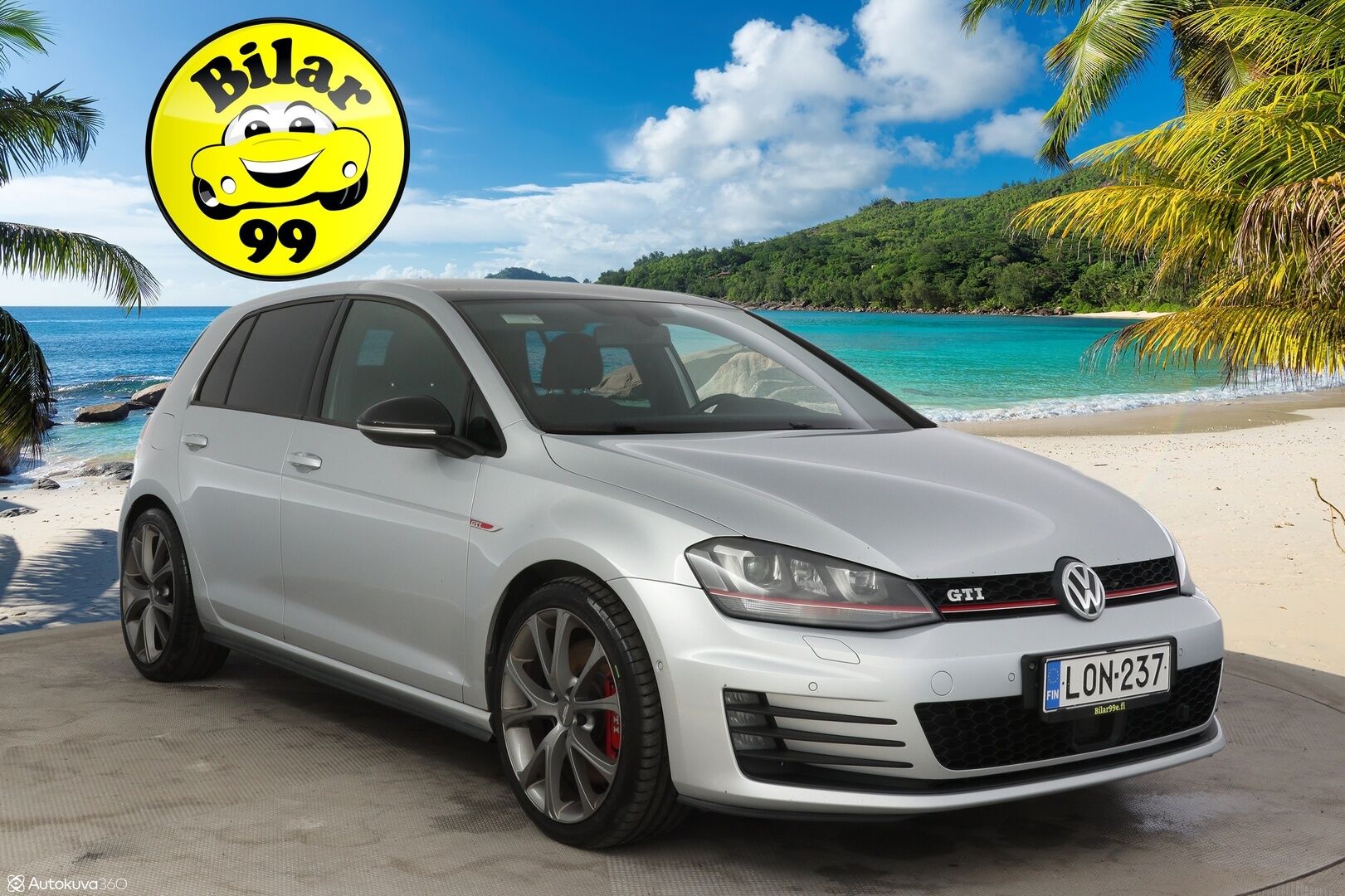Volkswagen Golf 2014 GTI Performance 2,0 TSI 169 kW (230 hv) DSG-aut. 4-ov * Adap.Vakkari / Tutkat / Xenon-Ajovalot * - 2x renkaat ja vanteet / Hyvin huollettu! / Tehokkaampi Performance malli!