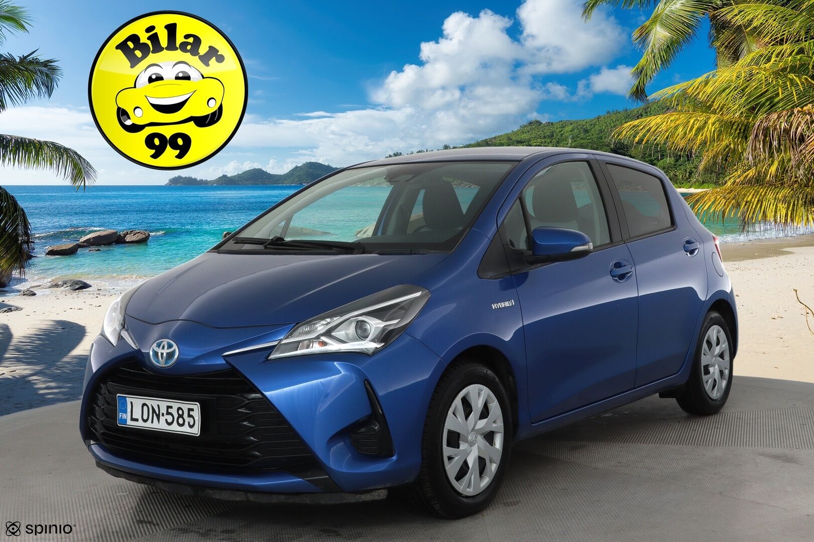 Toyota Yaris 2018 1,5 Hybrid Active 5ov **Vakkari / P.kamera / Lohkolämmitin / Kaistavahti / Bluetooth** - Suomi-auto / Merkkihuollettu / Kahdet renkaat 