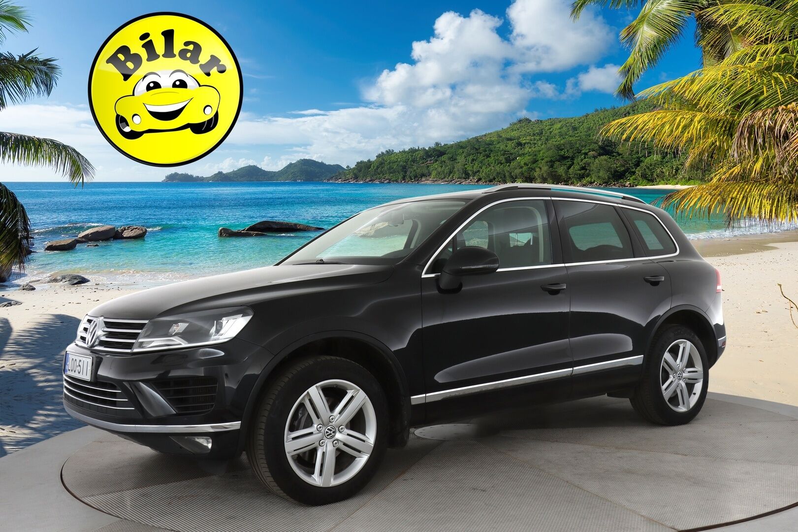 Volkswagen Touareg 2015 3,0 V6 TDI 150 kW (204 hv) 4MOTION BlueMotion Technology Tiptronic-automaatti -  | Webasto | Koukku | Panorama | Huoltokirja | Kahdet renkaat ja vanteet | Tutkat | 