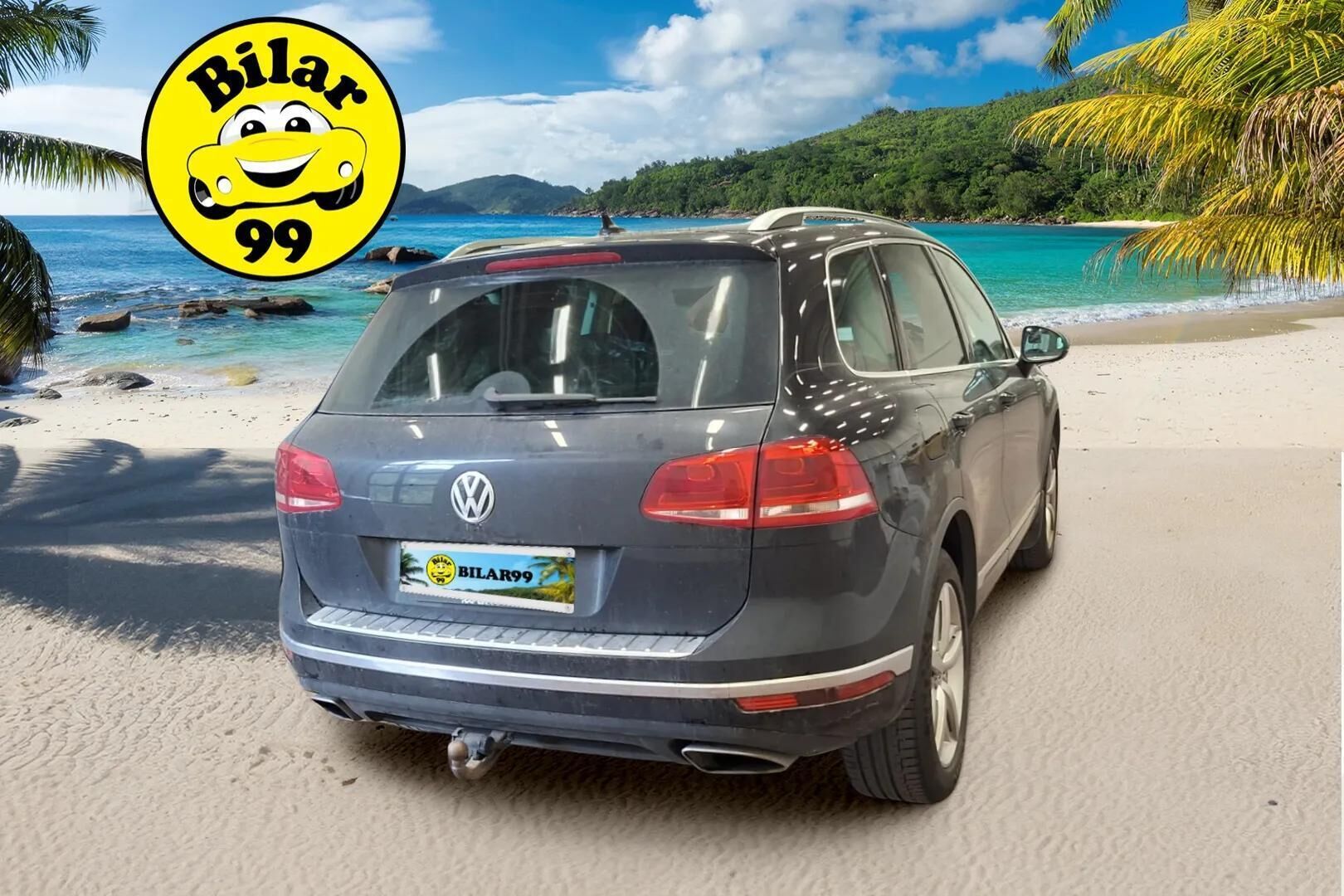 Volkswagen Touareg 2015 3,0 V6 TDI 150 kW (204 hv) 4MOTION BlueMotion Technology Tiptronic-automaatti -  | Webasto | Koukku | Panorama | Huoltokirja | Kahdet renkaat ja vanteet | Tutkat | 