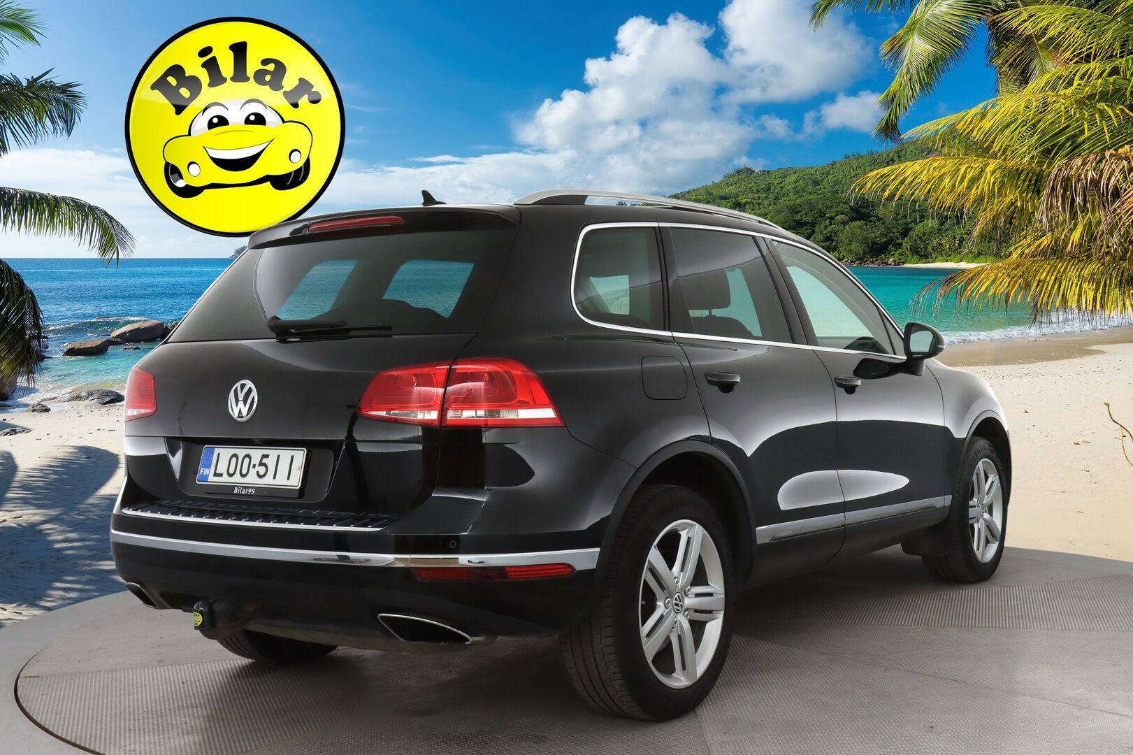 Volkswagen Touareg 2015 3,0 V6 TDI 150 kW (204 hv) 4MOTION BlueMotion Technology Tiptronic-automaatti -  | Webasto | Koukku | Panorama | Huoltokirja | Kahdet renkaat ja vanteet | Tutkat | 