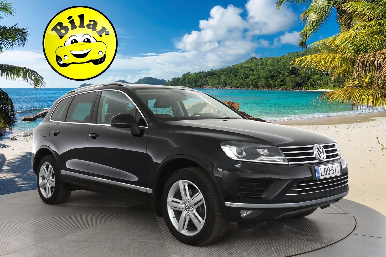 Volkswagen Touareg 2015 3,0 V6 TDI 150 kW (204 hv) 4MOTION BlueMotion Technology Tiptronic-automaatti -  | Webasto | Koukku | Panorama | Huoltokirja | Kahdet renkaat ja vanteet | Tutkat | 
